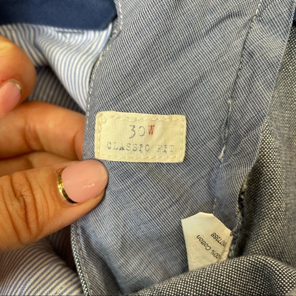 J Crew Classic Fit Grayish Blue Shorts - Picture 6 of 8